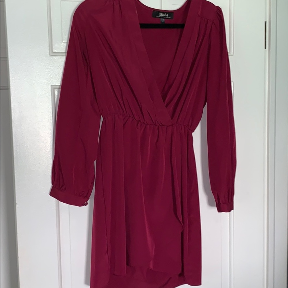 LuLus wrap dress